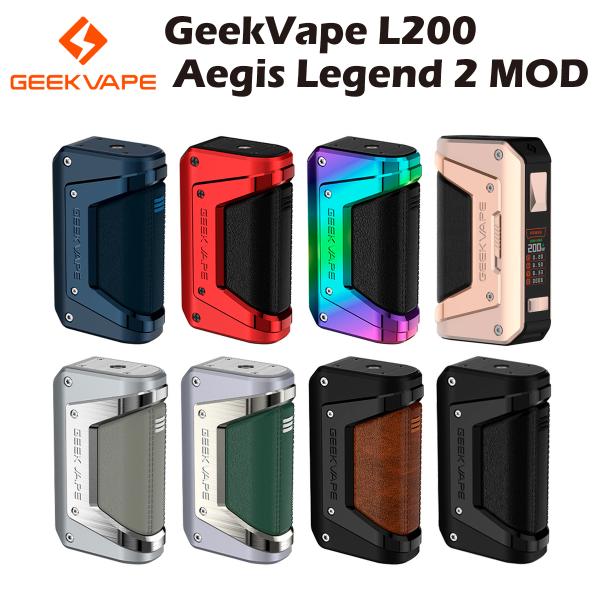 Geekvape L200 (Aegis Legend 2) MOD 200W テクニカル モッド ...