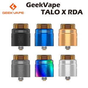 Geekvape Talo X RDA アトマイザー スコンカー対応 リビルダブル ギークベイプ タロ エックス 電子たばこ 電子タバコ ベイプ geek vape｜grvv