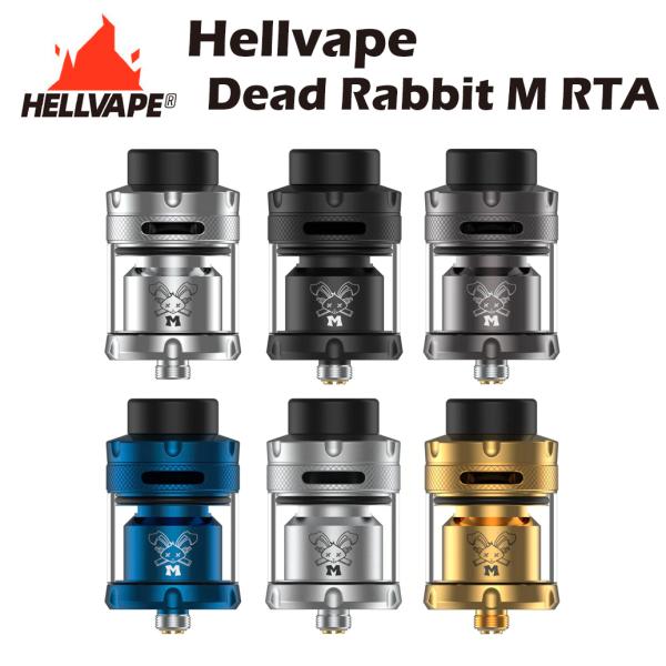 Hellvape Dead Rabbit M RTA 3ml メッシュコイル対応 リビルダブル アト...
