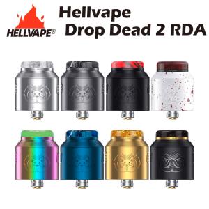 Hellvape Drop Dead 2 RDA 24mm アトマイザー スコンカー対応 リビルダブル ヘルベイプ ドロップ デッド ラビット 510接続 電子たばこ 電子タバコ ベイプ 本体