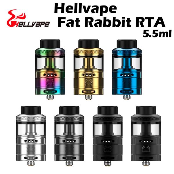 Hellvape Fat Rabbit RTA 5.5ml 電子タバコ リビルダブル アトマイザー ...