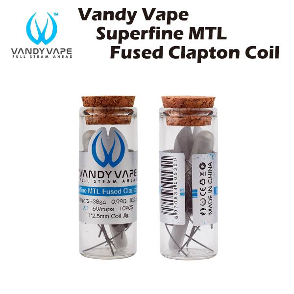VandyVape Superfine MTL Fused Clapton Prebuilt Coi...