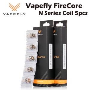 Vapefly FireCore N Nicolas 対応 交換用コイル 5個入 0.8Ω/1.2Ω ベイプフライ ファイヤーコア ニコラス ギャラクシー II 2 Tank Galaxy Kit｜grvv