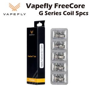 Vapefly FreeCore G Galaxies Air Tank 対応 交換用コイル 5個入 0.8Ω/1.2Ω ベイプフライ フリーコア ギャラクシー エア タンク 本体 リキッド 爆煙 禁煙 ニコ