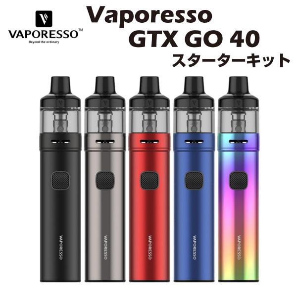 Vaporesso GTX GO 40 Kit ポッド スターターキット 3.5ml 1500mAh...