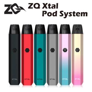 ZQ Xtal Pod System Kit 520mAh 1.8ml スターターキット ゼットキュー エクスタル クリスタル ポッド型 電子たばこ 電子タバコ ベイプ 本体 Vape