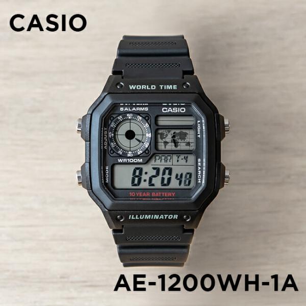 CASIO STANDARD カシオ AE-1200WH-1A 腕時計 時計 ブランド メンズ レデ...