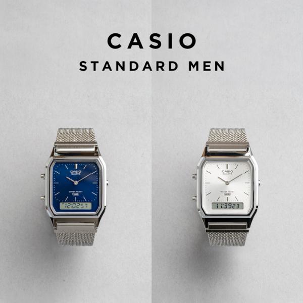 CASIO STANDARD MEN カシオ AQ-230EM 腕時計 時計 ブランド メンズ レデ...