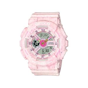 10年保証 CASIO BABY-G カシオ ベビーG BA-110PI-4A 腕時計 レディース キッズ 子供 女の子 アナデジ 防水 ピンク