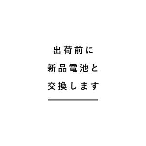 出荷前に電池と交換します