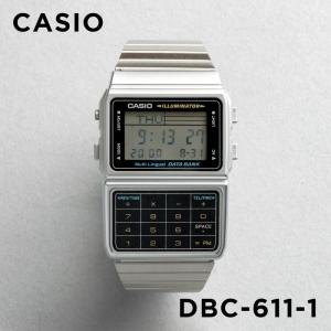 並行輸入品 10年保証 CASIO DATA BANK カシオ データバンク DBC-611-1 腕時計 時計 ブランド メンズレディース キッズ 子供 男の子｜gryps