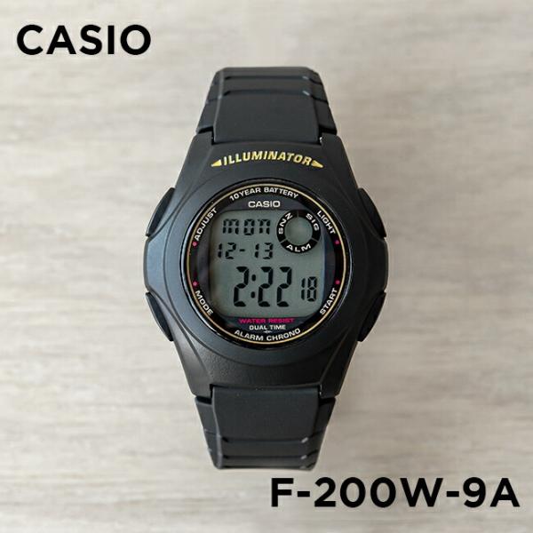 並行輸入品 10年保証 日本未発売 CASIO STANDARD カシオ スタンダード F-200W...