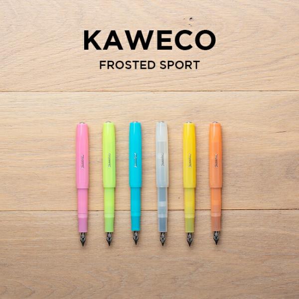 並行輸入品 KAWECO カヴェコ フロステッドスポーツ 万年筆 極細 細 EF F 筆記用具 文房...