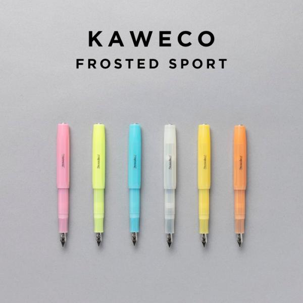 海外正規品 KAWECO SKYLINE SPORT FOUNTAIN PEN カヴェコ フロステッ...