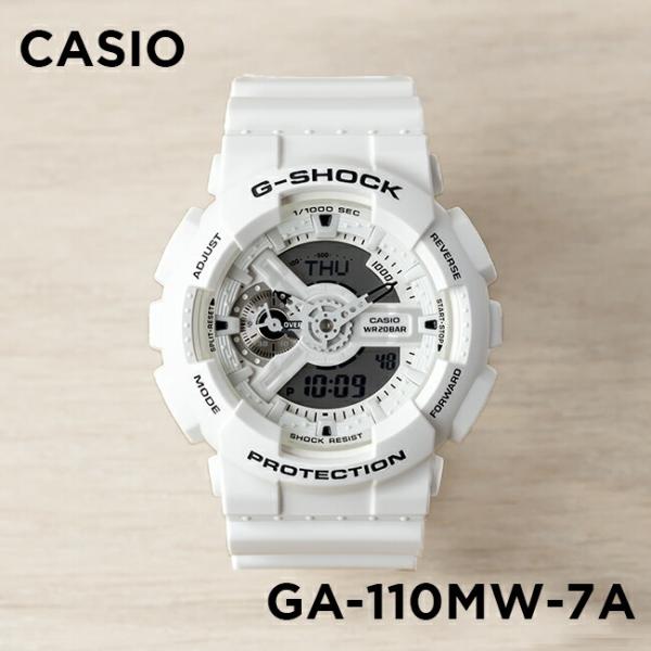 並行輸入品 10年保証 CASIO G-SHOCK GA-110MW-7A 時計 ブランド メンズ ...