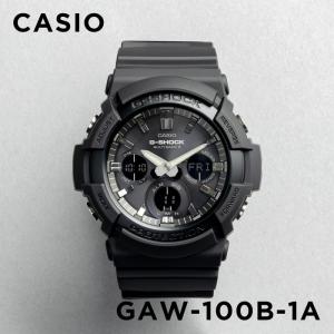 並行輸入品 10年保証 CASIO G-SHOCK カシオ Gショック GAW-100B-1A 腕時計 時計 ブランド メンズ 男の子 アナデジ 電波 ソーラー ソーラー電波 日付 防水