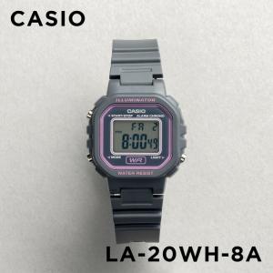 並行輸入品 10年保証 CASIO STANDARD カシオ スタンダード LA-20WH-8A 腕時計 時計 ブランド レディース チープカシオ チプカシ デジタル 日付 グレー｜Gryps