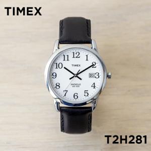 並行輸入品 日本未発売 TIMEX EASY READER タイメックス イージーリーダー 35MM T2H281 腕時計 時計 ブランド メンズレディース アナログ レザー 革ベルト｜gryps