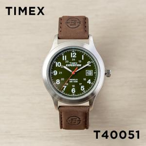 並行輸入品 日本未発売 TIMEX EXPEDITION タイメックス エクスペディション メタル フィールド 39MM T40051 腕時計 時計 ブランド メンズアナログ 日付 レザー｜gryps