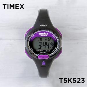 並行輸入品 TIMEX IRONMAN タイメックス アイアンマン エッセンシャル 10 レディース T5K523 腕時計 時計 ブランド ランニングウォッチ デジタル ブラック 黒｜gryps