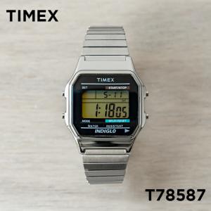 並行輸入品 TIMEX CLASSIC タイメックス クラシック デジタル T78587 腕時計 時計 ブランド メンズレディース 男の子 女の子 シルバー ブラック 黒 フルメタル｜gryps