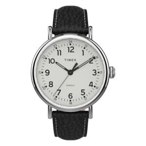 並行輸入品 日本未発売 TIMEX STANDARD タイメックス スタンダード XL 43MM TW2T90900 腕時計 時計 ブランド メンズアナログ レザー 革ベルト 海外モデル｜gryps