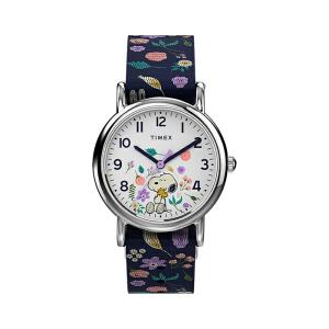 並行輸入品 日本未発売 TIMEX WEEKENDER タイメックス ウィークエンダー ピーナッツ フローラル 31MM TW2V45900 腕時計 時計 ブランド アナログ ナイロン｜gryps