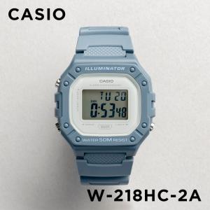 海外正規品 10年保証 日本未発売 CASIO STANDARD カシオ スタンダード W-218HC-2A 腕時計 時計 ブランド メンズ チープカシオ チプカシ デジタル 日付 くすみ｜Gryps