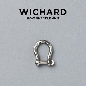 並行輸入品 日本未発売 WICHARD SELF-LOCKING BOW SHACKLE ウィチャード セルフロッキング バウ シャックル 4MM 1241 キーホルダー｜gryps