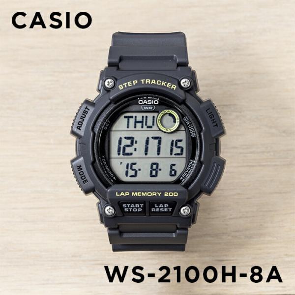 並行輸入品 10年保証 日本未発売 CASIO SPORTS カシオ スポーツ WS-2100H-8...