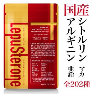 活力 自信 増大サプリ レプステロン 国産 シトルリン