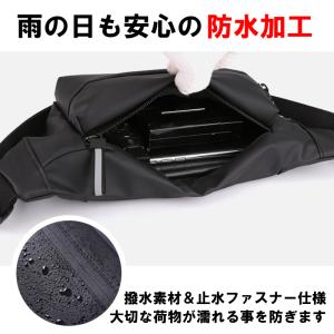 ウエストポーチ メンズ ウエストバッグ レディ...の詳細画像2