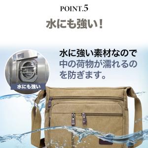 ショルダーバッグ メンズ 大きめ a4 キャン...の詳細画像5