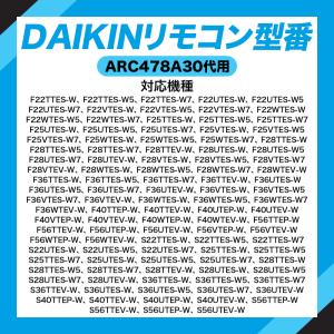 【互換品】ダイキン エアコン リモコン ARC...の詳細画像4