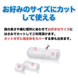 指サポーター ばね指 ヘバーデン結節 親指 腱...の詳細画像3