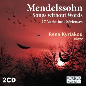 MENDELSSOHN/ SONGS WITHO...の商品画像