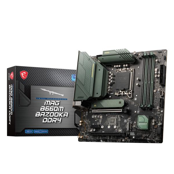 MSI MAG B660M BAZOOKA DDR4 マザーボード Micro-ATX Intel ...