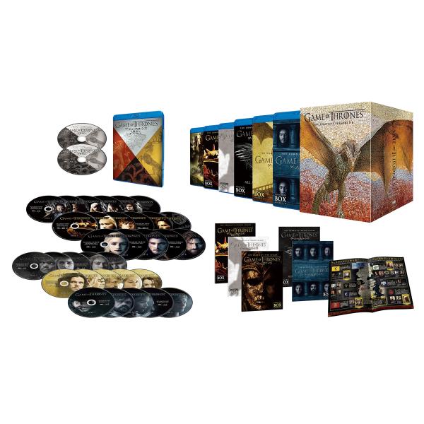 ゲーム・オブ・スローンズ &lt;第一章~第六章&gt;ブルーレイ・ボックス (初回限定生産/30枚組+ボーナス...