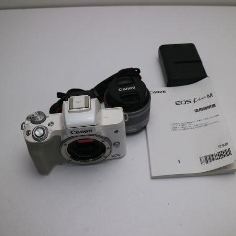 キヤノン EOS Kiss M EF-M15-45 IS STM レンズキット (ホワイト/ミラーレ...