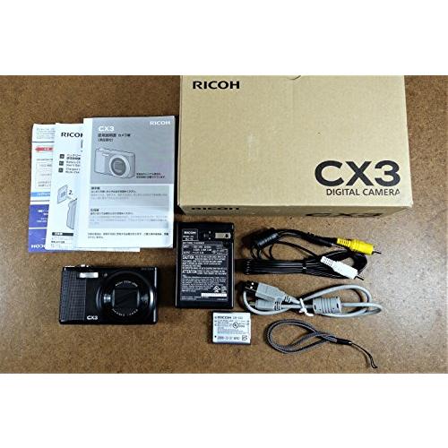 RICOH デジタルカメラ CX3 ブラック CX3BK
