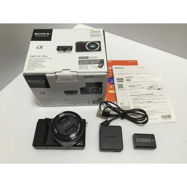 SONY ミラーレス一眼 NEX-3N パワーズームレンズキット E PZ 16-50mm F3.5...