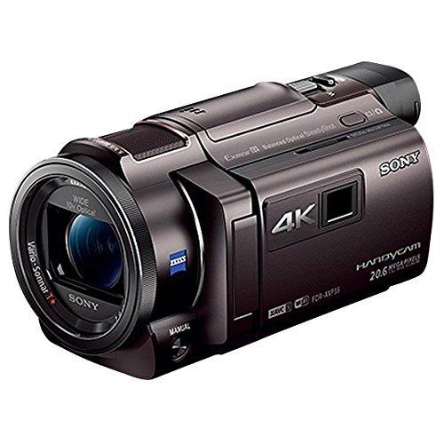 SONY 4Kビデオカメラ Handycam FDR-AXP35 ブロンズブラウン 光学10倍 FD...