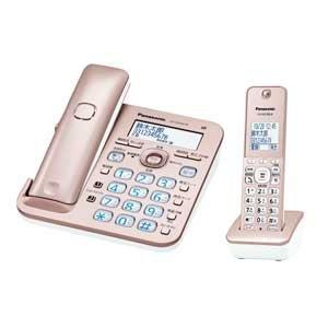 パナソニック 電話機 RU・RU・RU VE-GZ50DL-N ピンクゴールド