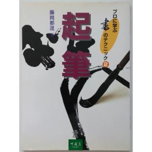 起筆 (プロに学ぶ書のテクニック)の商品画像