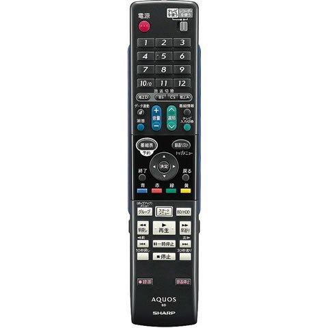 シャープ ブルーレイディスクレコーダー用純正リモコン 0046380212 GA778PA