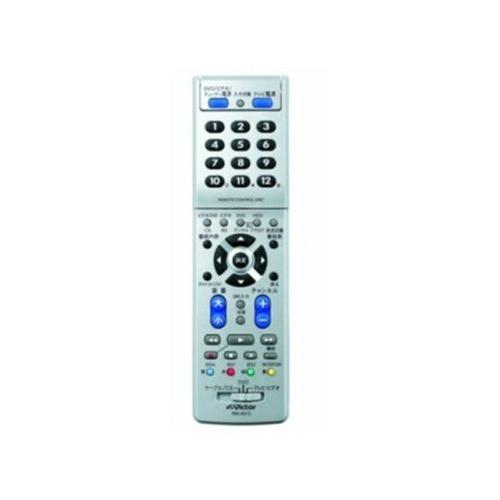 JVCケンウッド ビクター TV/DVD/ビデオ/ケーブルTV/デジタルCSチューナー用リモートコン...