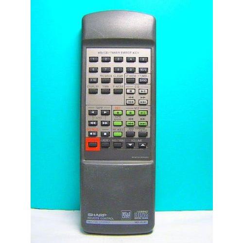 シャープ リモコン MD-XL10 RRMCG0081AWSA