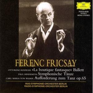 レスピーギ:風変わりな店、ヒンデミット:交響的舞曲、ウェーバー:舞踏への招待