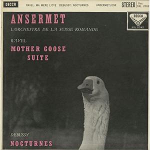 ラヴェル:マ・メール・ロワ，ドビュッシー:夜想曲 DECCA:SXL 2062 UK STEREO 2nd
