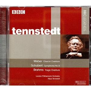 ウェーバー:歌劇「オベロン」序曲/シューベルト:交響曲第9番「ザ・グレート」/ブラームス:悲劇的序曲(ロンドン・フィル/テンシュテット)(1